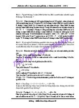 Giáo án bồi dưỡng học sinh giỏi lớp 4 - Năm 2013 - 2014